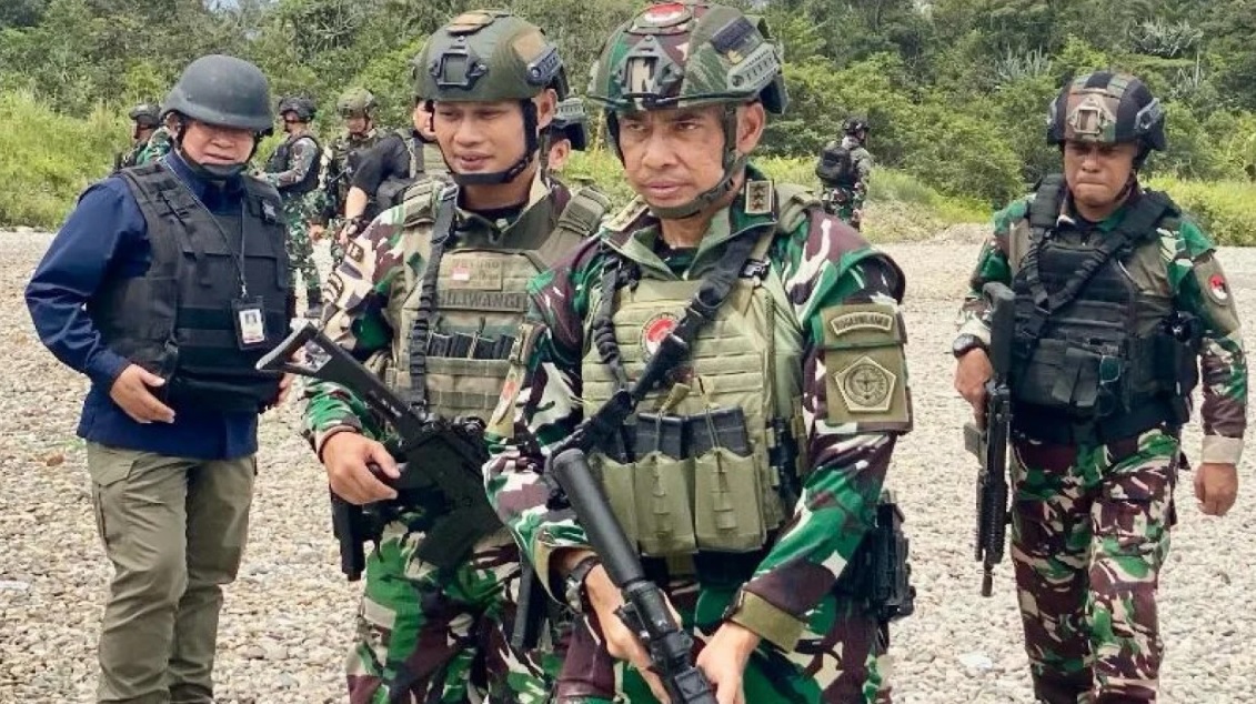TNI Telusuri Jaringan Pemasok Senjata di Papua Usai Penangkapan Abdon Kisamdu