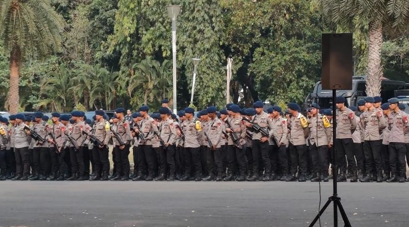 Polda Metro Jaya Siagakan 9.505 Personel Gabungan Kawal Demonstrasi di Jakarta pada 20 Oktober